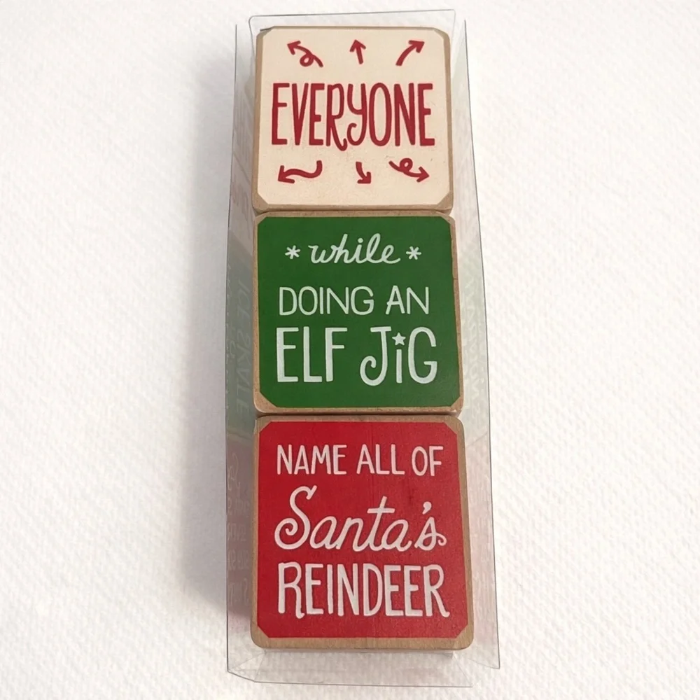 Christmas Party Starter Dice Game Holiday Icebreaker Family Gathering Fun Gift